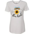 thumbnail image 3 of Inktastic Bee Kind Bees and Sunflower Women's T-Shirt, 3 of 5