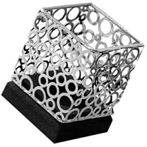 GOOHOCHY Silver Metal Candle Holder for Home Decor HeatResistant Exquisite Design Ideal for Tealight Candles 70100