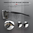 thumbnail image 4 of Gafas de sol ATTCL 1124 C1 deportivas polarizadas con protección 100% UV400 para hombre, 4 of 7