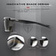 thumbnail image 4 of Gafas de sol ATTCL 1124 C1 deportivas polarizadas con protección 100% UV400 para hombre, 4 of 7