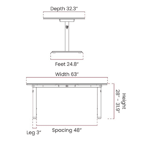 Arozzi - Arena Ultrawide Curved Gaming Desk - Flower