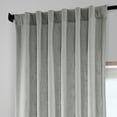 thumbnail image 6 of Ash Grey Heavy Faux Linen Curtain (1 Panel), Ash Grey, 50W X 120L, 6 of 6