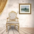 thumbnail image 3 of OToole, Tim 32x26 Gold Ornate Wood Framed with Double Matting Museum Art Print Titled - Riverbank Impression II, 3 of 4
