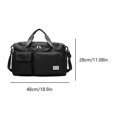 thumbnail image 2 of Bolso Weekender para mujeres y hombres impermeable bolso de noche bolso mensajero bolso de gimnasio, 2 of 9