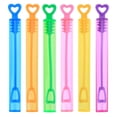 thumbnail image 2 of Botellas de jabón de burbujas vacías con forma de corazón, fabricante de burbujas, juguete para niños (color mezclado), 2 of 5