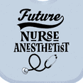 thumbnail image 4 of Inktastic Future Nurse Anesthetist Girls Baby Bib, 4 of 4
