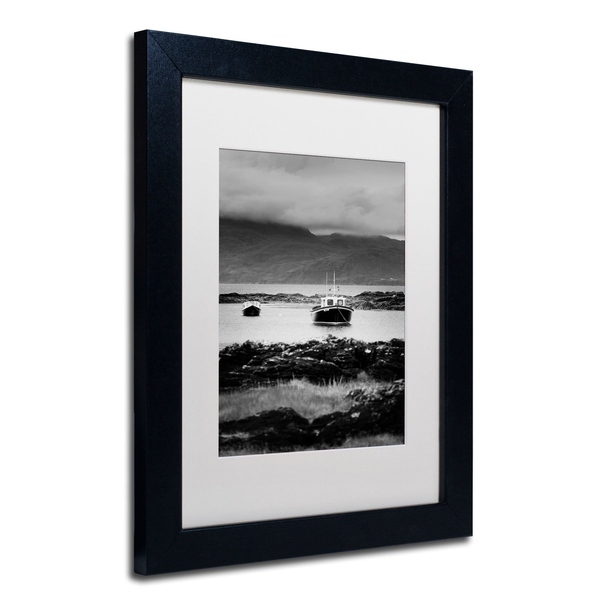 Trademark Fine Art "Two of Us" Canvas Art by Philippe Sainte-Laudy, White Matte, Black Frame