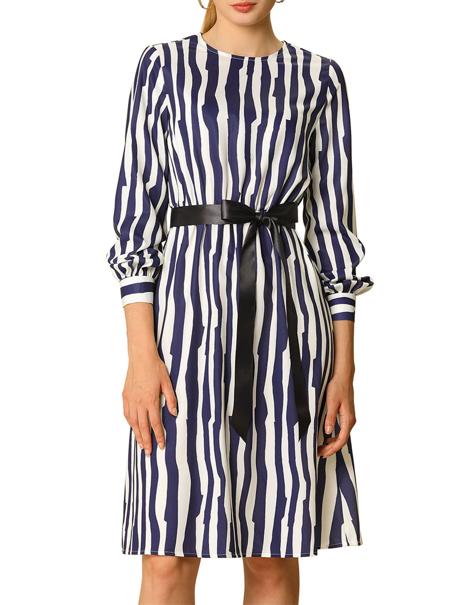 Allegra K Women's Casual Dresses Long 