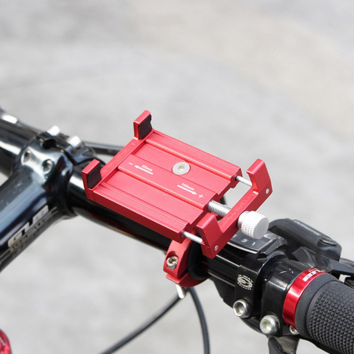 Aluminum Bicycle Holder Alloy Motorcycle Bike Handlebar Cell Phone GPS Mount USA 