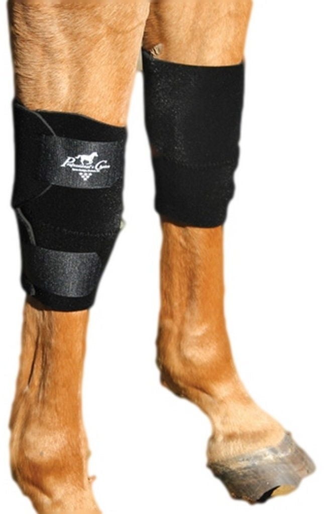 Professionals Choice Boots Protective Equine Knee Boots Black KB101