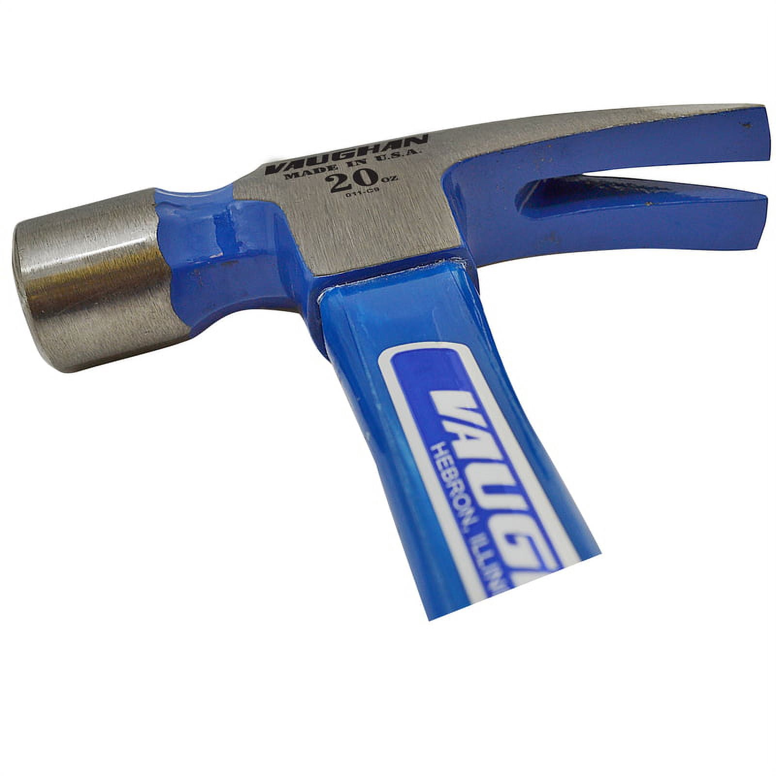 Vaughan 20 oz Smooth Face Fiberglass Rip Hammer, 14" handle