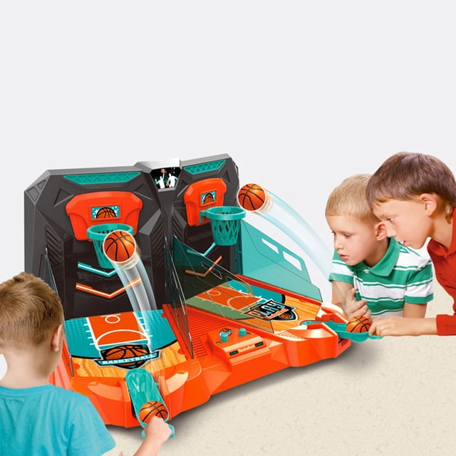 OULII Desk Basketball Hoop Finger Basketball Toy Shooting Fun 1Set For Children Sports Development