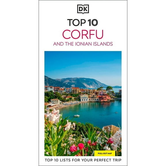 Pocket Travel Guide DK Top 10 Corfu and the Ionian Islands: Top 10 Lists for Your Perfect Trip, Plus an All-Weather Folded Map, (Paperback)