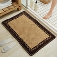 thumbnail image 4 of Uscallm Non-Slip Bathroom Carpet Absorbent Floor Mat 40x60cm Quick-Dry Entrance Rug Machine Washable Bedroom Runner, 4 of 6