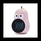 thumbnail image 1 of Reloj Despertador para NiñOs DiseñO de Pera, PosposicióN, Alarmas Triples, 5 Tonos de Llamada - Reloj Despertador Digital Recargable Rosa, 1 of 7