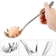 thumbnail image 3 of Stainless Steel Spaghetti Spoon Pasta Server with for Noodles and Pasta, Kitchen Utensil, 9.45 x 2.56 x 1.18 Inches, 3 of 8