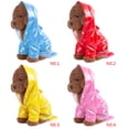 thumbnail image 3 of Shengyu Imperméable en Cuir PU pour Animaux de Compagnie Imperméable à Capuche Réfléchissant Coupe-Vent Vêtements pour Animaux Bleu TG 1Ensemble, 3 of 6