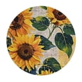 thumbnail image 4 of HAOXIT Round Tablecloth Washable Decoration Table Cover for Kitchen Party 38-42, 4 of 8
