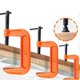 thumbnail image 3 of G Clamp Adjust Heavy Duty 1/2/3/4/5/6/8inch Soft Jaw Pad C-clamp For Woodwork, 3 of 5