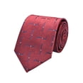 thumbnail image 1 of Red Mens Solid Color High-Grade Polyester Filament Handmade Necktie For Business And Daily Wear Professional Workwear Accessory Available In Red Color Free Size Width 3.15 Inch Length 57.0, 1 of 4