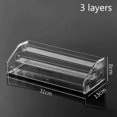 thumbnail image 1 of Acrílico transparente de múltiples capas de esmalte de uñas stand lápiz labial caja de almacenamiento plástico uñas salón cosméticos estante de pantalla de mesa, 1 of 6