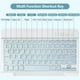 thumbnail image 5 of Funda con teclado MMK para iPad 10.2 9.ª, 8.ª generación, con teclado, 5 of 7