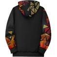 thumbnail image 3 of Geeksport Hoodies for Men Zip Up Sweashirts Fleece Sherpa Lined Winter Wool Heavyweight Jacket Geometry 3XL, 3 of 6
