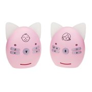 GJX Audio Baby Monitor,No WiFi Required,Two-Way Talk,Music,Night Light,Clear Baby Cry Detection,Sensitive Transmission