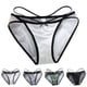 thumbnail image 2 of Gibobby Calzones de encaje para mujer Logo de personalizado, Tangas a rayas de cintura , Bikini , tangas personalizadas, ropa interior de mujer(Verde,G), 2 of 4