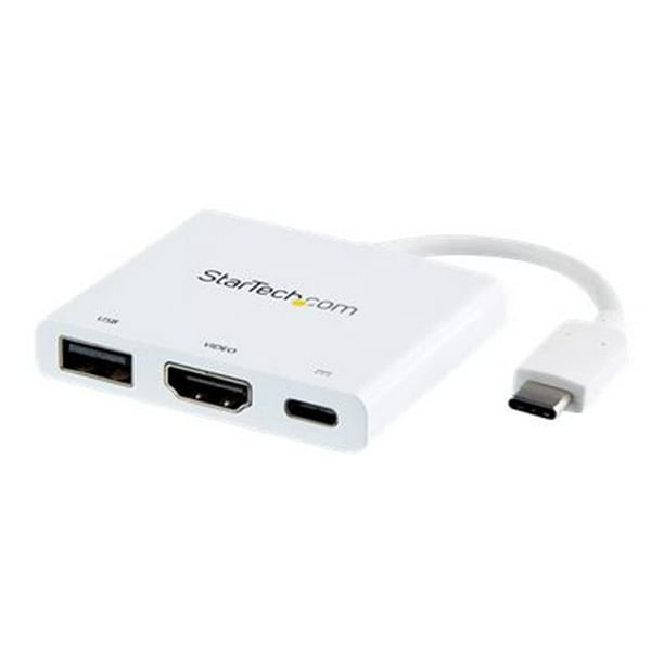 StarTech.com USB-C to HDMI Adapter - White - 4K 30Hz - Thunderbolt