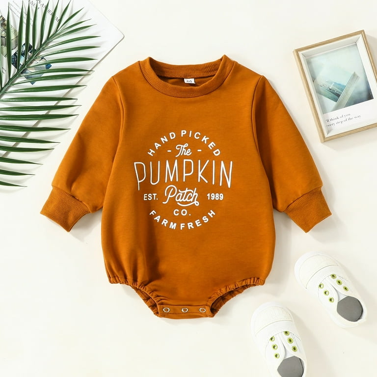 Pumpkin hotsell baby clothes