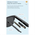 thumbnail image 2 of Nuevas Gafas de Sol Inteligentes Bluetooth V5.3 Gafas Llamadas Auriculares para Deportes Al Aire Libre HIFI TecnologíA Negra Anti-Touch UV, 2 of 10