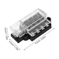 thumbnail image 2 of unbranded fuse cover Fuse Block Metal Multi 1 Set for Vehicle Installation, 2 of 6