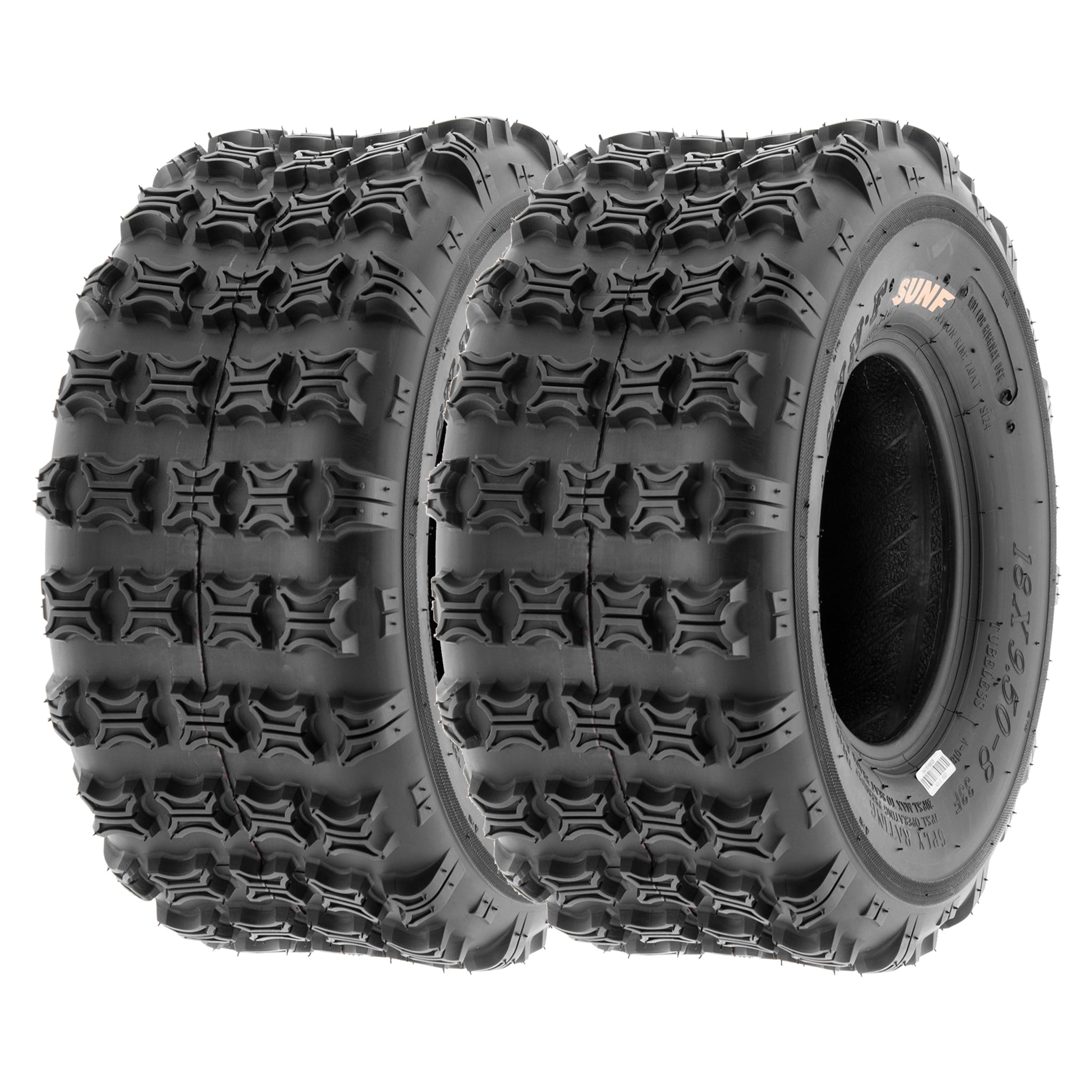 Sunf atv tires off road a018 18x9 5 8 18x9 5x8 6 pr pair of 2