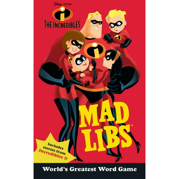 Mad Libs The Incredibles Mad Libs: Includes Stories from Incredibles 2!, (Paperback)