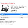 thumbnail image 2 of Right Valve Cover - Compatible with 2010 - 2013, 2017 GMC Terrain 2011 2012, 2 of 2