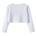 thumbnail image 4 of UACY Girls Long Sleeve Bolero Cardigan, Soft Knit Shrug Sweater with Button Front, Perfect for Kids and Toddlers, 4 of 4