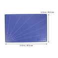 thumbnail image 2 of Miangastore Sewing Mat Workbench Mat Pad Blue PVC 2pcs, 2 of 8