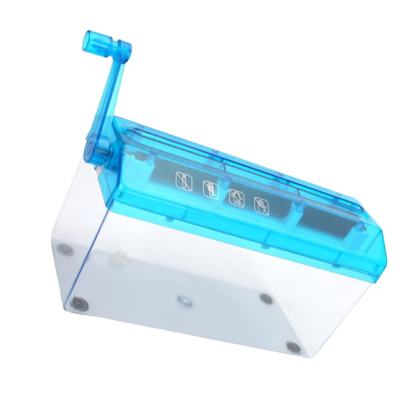 Portable Manual Paper Shredders Small Handheld Paper Shredding Machine for Home School Home Desktop Stationery