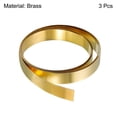 thumbnail image 3 of Brass Sheet Roll, Metal Foil Plate 1000mm x 15mm x 0.1mm, 3 Pack, 3 of 5