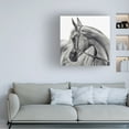 thumbnail image 2 of Trademark Fine Art Piet Flour The Arabian Horse Canvas Wall Art - 18x18, 2 of 5