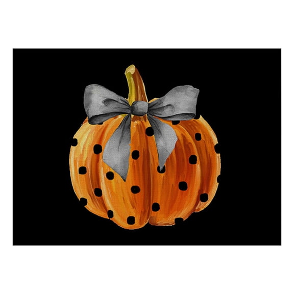 TACILIP Home Decor, 1PC Halloween Placemats Dining Table Coffee Table Party Decorations Table Mats Heat Insulating Mats Digital Printing Linen Tablecloths, Holiday Gifts
