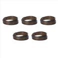 thumbnail image 1 of 5X Material de Tejido de Ratán Sintético Plano Degradado de Café Ratán de Plástico para Tejer Y Reparar Silla Mesa Cesta de Almacenamiento, 1 of 4