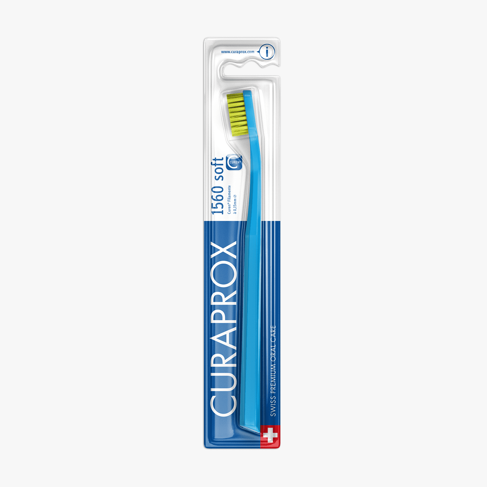 Curaprox CS 1560 Soft Toothbrush for Effective Cleaning and Gentle Brushing Start