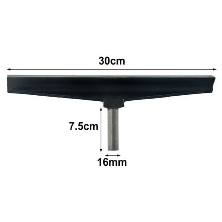 

12 Inch Lathe Tool Rest Cast Iron Woodworking Turning Tool Holder Length 300mm