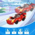 thumbnail image 4 of BESTSKY Toy Cars,Medium Red Racing Car Car Toy,Bidirectional Push-Pull Car Toys,Red, 4 of 7