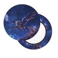thumbnail image 3 of Round Bar Stool Seat Covers, Starry Sky Wall Flying Tiger Elastic Round Chair Cover Stool Seat Slipcover Bar Stool Cushions Round Pad for 12-14 inch, 3 of 7
