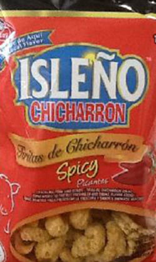 Frito Lay Isleno Chicharron Tiritas Spicy