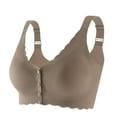 thumbnail image 2 of Censtreet Seamless Front Close Bras for Women Post Surgery Full Coverage Moisture Wicking Comfort Supportive Convenient Bralettes, 2 of 6