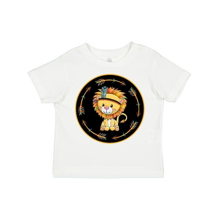 

Inktastic Tribal Lion Native Arrow Circle Gift Toddler Boy or Toddler Girl T-Shirt